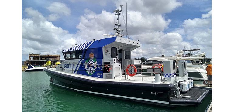 Hart Marine Police Patrol Boat - Initial Commercial Survey