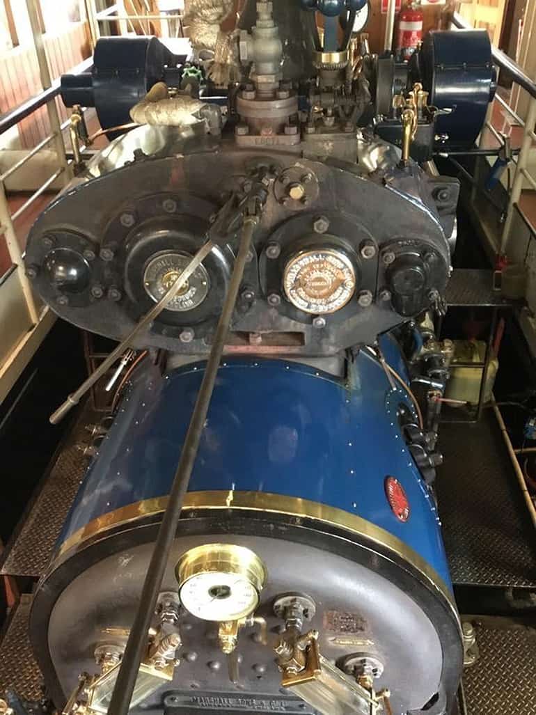 PS Canberra Engine